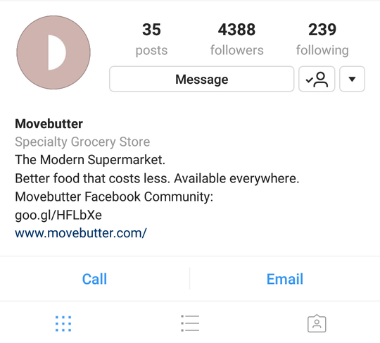 movebutter-instagram-business-profile