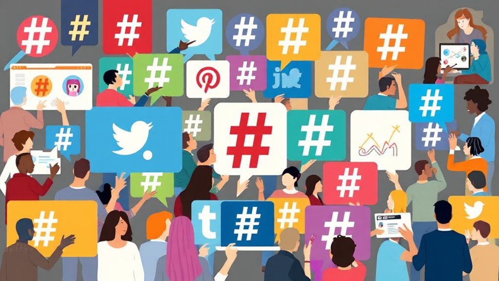 tailored hashtag approaches per platform